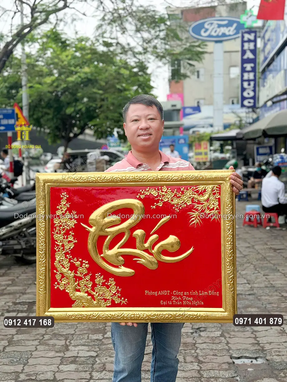 Khung tranh liền đồng v&ocirc; c&ugrave;ng chắc chắn
